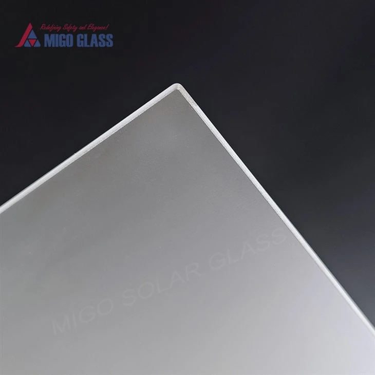 Anti - Glare Solar Glass